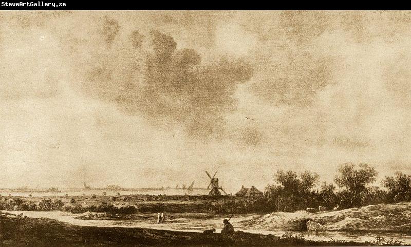 Jan van Goyen Hollandische Flachlandschaft